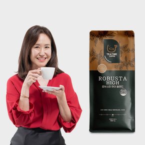 1kg 로부스타 하이 블렌드 산미없는 고소하고 맛있는 원두커피 홀빈 블렌딩 베트남 에티오피아