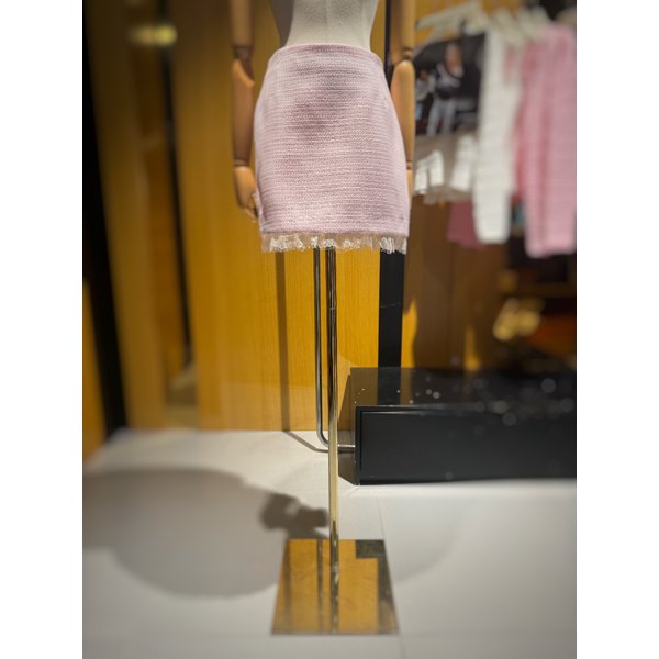 [시흥점] 여성 레이스패치 트위드미니스커트 (ES1JS205)