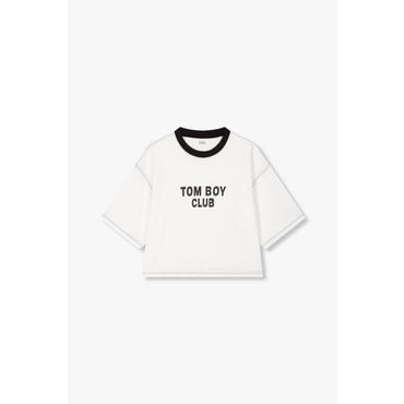 STUDIO TOMBOY 톰보이클럽 배색 티셔츠 (9175322994)