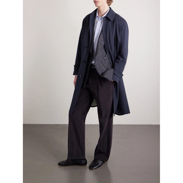 라르디니 버진 울 개버딘 트렌치 코트 46376663162994212