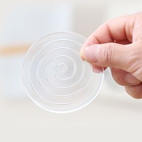 키밍 소음방지 의자발캡 의자발커버 4개세트 원형