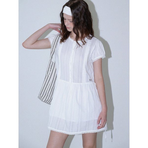Boho Bell Midi Dress_Ivory