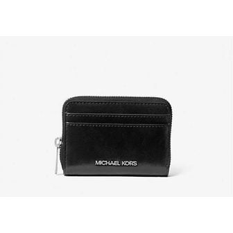 마이클코어스 [국내배솔]마이클코어스  젯셋 미디엄 디스트레스드 지퍼 카드 케이스 35F5STVD6Y