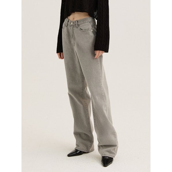 [노유진 PICK][기모 선택][-6cm 숏버전 추가] W50 WIDE DENIM PANTS (10COLORS)