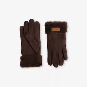 5477668 UGG Brand-patch leather gloves