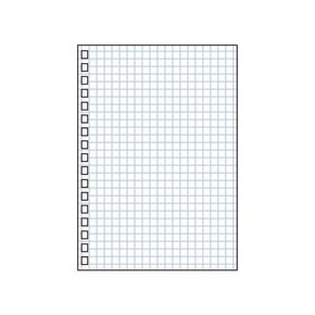 그린에버 일본LIHIT LAB hirakuno 트위스트노트 A6 속지 N1663SW