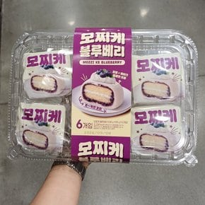 모찌케 블루베리 찹쌀 케이크 6개입 630g