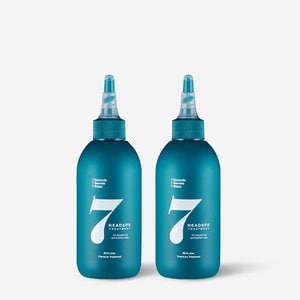 헤드스파7 파란눈 블랙팩 트리트먼트 200ml 2개+샴푸브러쉬 증정