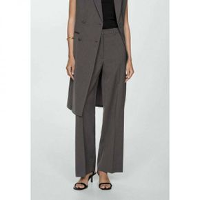 5058741 Mango Trousers - dark heather grey