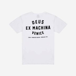 데우스 엑스 마키나 베니스 스컬 티셔츠 화이트 Deus Ex Machina Venice Skull T-Shirt White