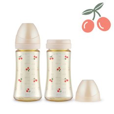 PPSU 체리쉬 300ml 젖병 트윈팩 (로즈골드)