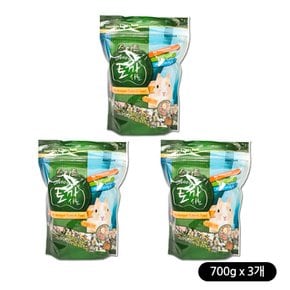 스위트 어린토끼용 사료 700g x 3개