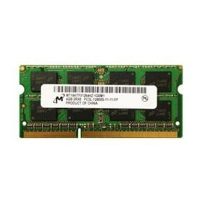 DDR3 노트북용 메모리 4GB 2Rx8 PC3L-12800S 저전력 (PC) 중고