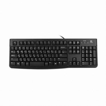 Logitech 로지텍코리아 정품 K120 NEW  유선 키보드 (멤브레인/유선/USB/일반/생활방수/키스킨 제공)