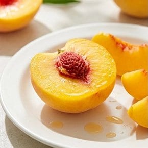 산지직송 타이벡 반말랑이 황도복숭아 2kg 7개 내외 장미네농원