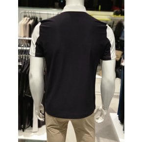 (6I35213 199) 2022년 남성 여름 컬러 블럭킹 폴로 반팔 티셔츠