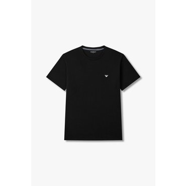 EMPORIO ARMANI 남성 미니 이글 로고 라운지 티셔츠  (0815134021)