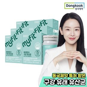 마이핏 특허 구강유산균 상쾌한 민트향 30정 6박스