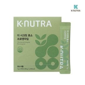 케이뉴트라 더 시크릿 효소 프로엔자임 곡물 발효효소 3g x 100포