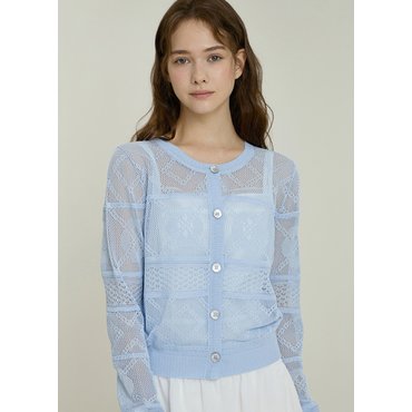 잇미샤 크로셰 니트 가디건 ITP6KCD830