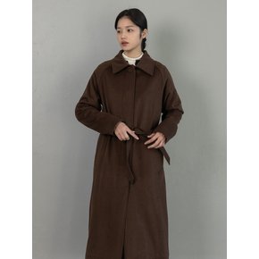 Single Long Coat_BROWN