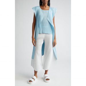 이스퀘어 4553989 Pleats Please Issey Miyake Monthly Colors March Sleeveless Cardigan