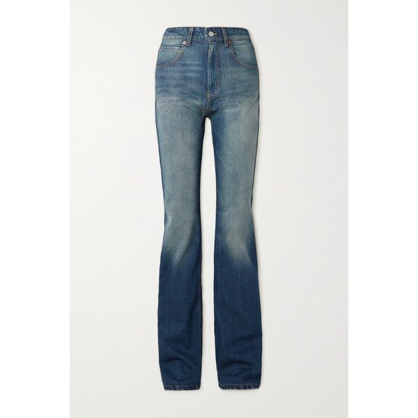Julia High-rise Straight-leg Jeans 블루 46376663162703119
