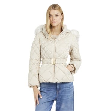  [게스] 아우터 OLGA SHORT REAL DOWN JACKET 여성 F1O8