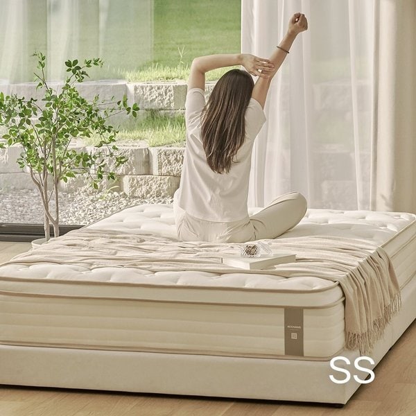 가구 에이셀 오가닉 신혼 독립스프링 유로탑 매트리스 SS