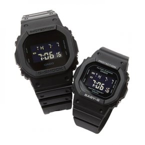 카시오 G-SHOCK BABY-G DW-5600UBB-1JF BGD-565U-1JF 카시오 손목시계 페어 워치 오리지널 페어