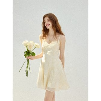 신스덴 시크릿 펀칭 미니원피스