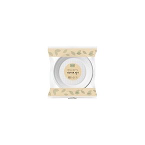 롯데 환경을 생각하는 이라이프 접시 100mm(10입) / 일회용 캠핑