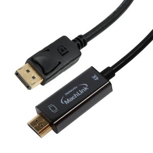 엠지솔루션 마하 ML-DPH DP to HDMI v1.2 케이블 (3m, ML-DPH23C)