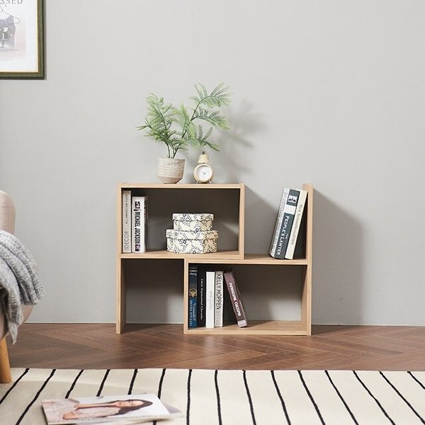 사이즈조절 책장 책꽂이 선반장 진열장 서재장 P0000QPH (착불)