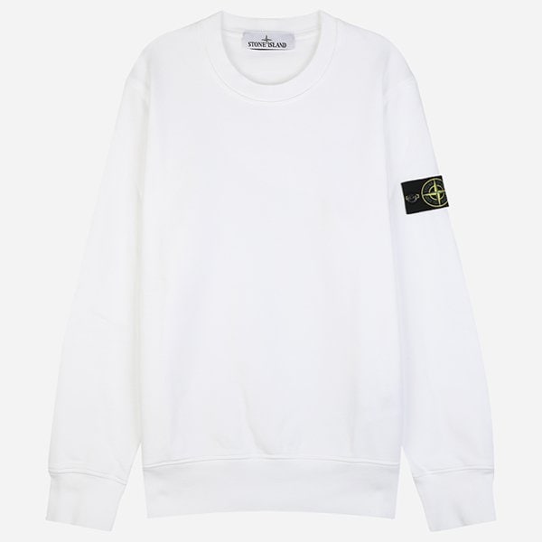 [시흥점] 6S 6100060 S0051 V0001 와펜 크루넥 맨투맨 화이트