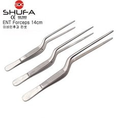 SHUFA 이비인후과용 핀셋 이엔티포셉 14cm (중이시술/ 귀지제거/ 슈파 ENT Forceps)