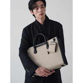NO.6 HERRINGBONE BRIDGE TOTE
