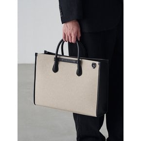 NO.6 HERRINGBONE BRIDGE TOTE