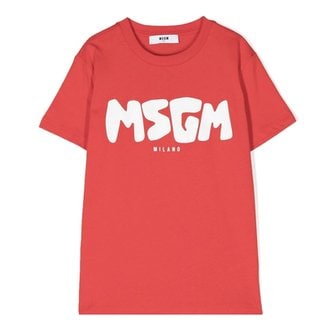 MSGM 키즈 빅로고 티셔츠 [Upday 관부가세 배송비 포함] MSGM MS029501