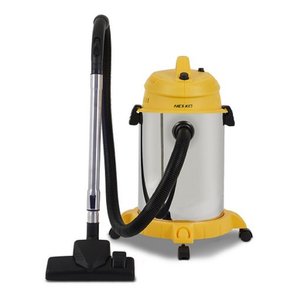 건식 습식 AIR BLOW 대용량 30L 프리미엄 업소용 진공 청소기_옐로우