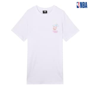 NBA 여성 컬러풀 아트웍 반팔 티셔츠 (N212TS701P)