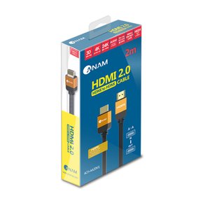 UHD HDMI케이블 2M 컴퓨터 모니터 게임기 고급형 메탈 영상 음성 케이블