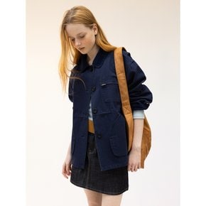 CO WAIST STRING WORK JACKET_NAVY