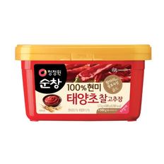 순창 100% 현미 태양초 찰고추장 1.7kg+300g