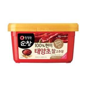 순창 100% 현미 태양초 찰고추장 1.7kg+300g