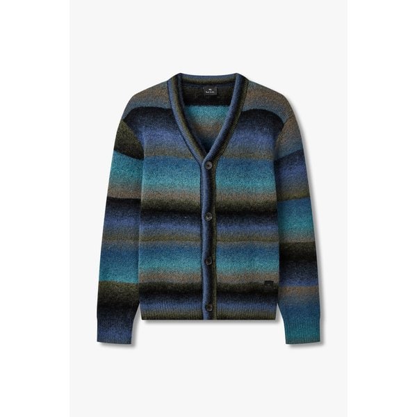 [PS PAUL SMITH] 울 블렌드 브이넥 니트 가디건 5735128003000