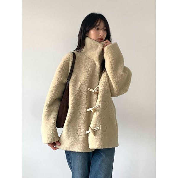 [단독] REVERSIBLE MUSTANG WOOL COAT - 2COLOR