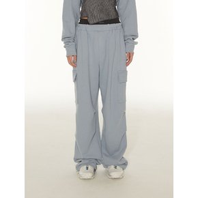 DS CARGO PARACHUTE SWEAT PANTS - BLUE