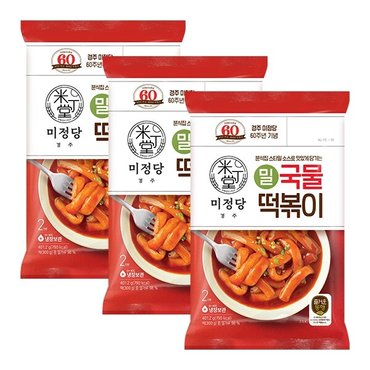 신세계라이브쇼핑 미정당(밀)국물떡볶이401.2G/3개