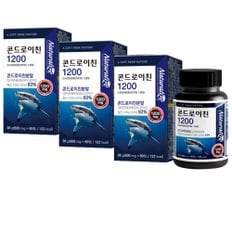 콘드로이친 1200 600mg x 60정 3병 상어연골 콘드로이틴